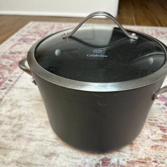 Calphalon Contemporary Hard-Anodized 8Qt. Nonstick Stock pot - Picture 1 of 4